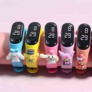<span class=keywords><strong>Fresa</strong></span> Animal dibujos animados táctil Led relojes digitales reloj deportivo plástico barato encantador China niños reloj - Product Image 6