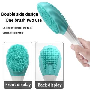 Cepillo Corporal Eléctrico de Diseño Elegante, Cepillo de Baño para Limpieza Profunda, Cepillo de Ducha de Silicona con Masaje Eléctrico para el Cuidado de la Piel - Product Image 5