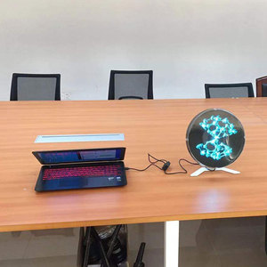 3D 홀로그램 팬 3D 홀로그램 이미지 및 비디오 공기 플레이어 25 데스크탑 커버 브래킷 - Product Image 5