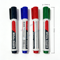 Marqueurs de haute qualité Stylos pour tableau blanc à faible odeur Couleurs vives assorties pour la maison, le bureau, la salle de classe Écriture et dessin sur tableau blanc