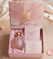 Boîte cosmétique magnétique de luxe pour flacon de soin de la peau, boîte d'emballage de parfum, boîte cadeau pour parfum, huile essentielle, boîtes
