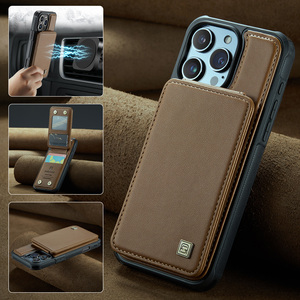 Autspace สำหรับ <span class=keywords><strong>iPhone</strong></span> 17 Air 11 12 13 14 15 16 Plus Pro MAX 16E TPU แบบนิ่มมีช่องใส่บัตรแบบพับได้กระเป๋าเงินสดเคสโทรศัพท์หนัง PU - Product Image 3