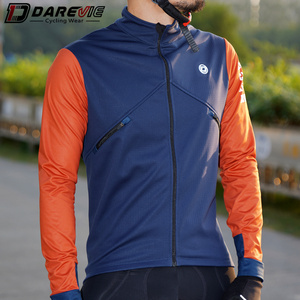 Personnalisé Premium Route Vélo Ensemble Hommes Vélo Vélo <span class=keywords><strong>Hiver</strong></span> Polaire Thermique À Manches Longues Maillot <span class=keywords><strong>De</strong></span> Cyclisme Veste - Product Image 1