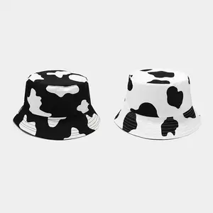 Chapeau en forme de vache pour hommes et femmes, bob, motif de vache, réversible, motif animé, bon marché, design de marque, offre spéciale,