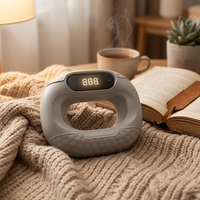 Dispositivo de Entrenamiento de Fuerza de Mano con Contador Digital de Silicona Antideslizante Mejorado, Reinicio con un Clic, para Atletas
