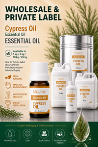 Aceite Esencial de Ciprés Turco 100% Puro, Cupressus Sempervirens, Destilado al Vapor, Venta al Por Mayor, Marca Privada OEM para Aromaterapia - Product Image 2