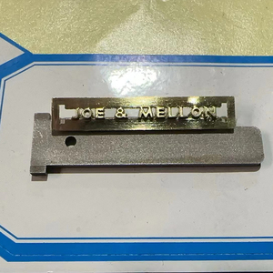 Thư riêng biệt túi kim loại tùy chỉnh logo Hợp kim kẽm logo cho túi xách và DIY - Product Image 5