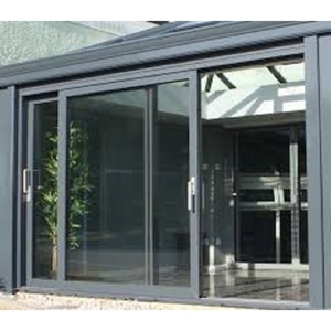 NFRC Personnalisé Moderne Multi Panneau Patio Portes Coulissantes 5 + 27A + 5mm Double Verre Trempé Extérieur Aluminium Porte Coulissante - Product Image 4