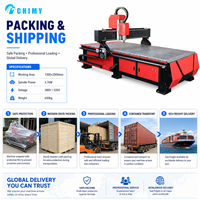 Machine de gravure CNC Shandong Chenmai 1325 pour le travail du bois, 1300x2500x200mm, 380V, pour portes d'armoires, MDF, contreplaqué, acrylique