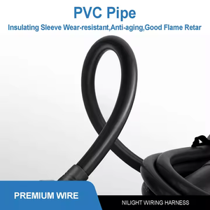 Soket pemantik rokok mobil tahan air 12V, dengan colokan DC 3.5mm kabel Harness kawat tembaga untuk mobil - Product Image 6