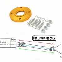 Accessoires de suspension pour pick-up 4x4, espaceur d'arbre de transmission arrière de 15 mm pour le nouveau Dmax 2020+