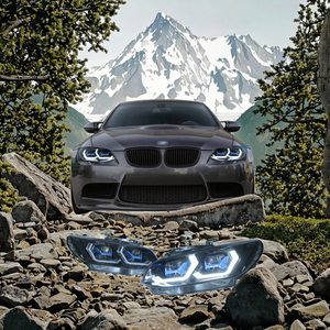 Car Upgrade New DRL Dynamic Turn Signal LED Headlight 6000K Auto <b>Accessories</b> for E92 E93 M3 2007-2013 12v LED Headlights Car Upg - Product Image 4