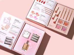 Hộp quà tặng mỹ phẩm spa nhiều tầng, hộp đựng mỹ phẩm tùy chỉnh, hộp quà tặng làm đẹp cứng cáp có ngăn - Product Image 2