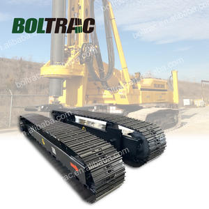 Nuevo Diseño de Chasis con Orugas de Goma de 0.5 a 20 Toneladas, Sistema de Tren de Rodaje para Excavadora, Grúa y Plataforma de Perforación con Motor Hidráulico - Product Image 5