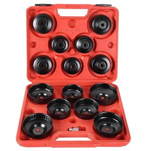 LARIX 15PCS Ölfilter schlüssels atz mit 3/8 "Antriebs adapter für die Wartung der Autore paratur - Product Image 1