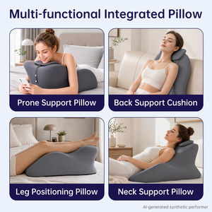 <span class=keywords><strong>Cuscino</strong></span> in Memory Foam Extra Large Rialzato per Dormire Prono, Supporto per Telefono Cellulare, <span class=keywords><strong>Cuscino</strong></span> per Riposo a Letto per Chi Dorme su Pancia - Product Image 6