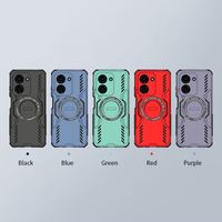 Étui de téléphone Premium Luxe Anti-Chute Magnétique avec Charge Sans Fil TPU+PC Amélioration de l'Absorption des Chocs pour Redmi A5 K70 KK80 K80 Ultra