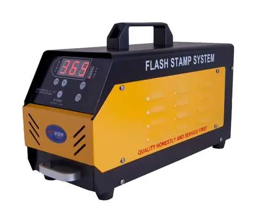 Mesin Stempel Lampu Kilat Daya 300W, Mesin Karet Tabung 3 Buah Bohlam 220V/110V