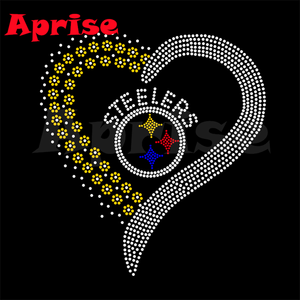 ลายปักติดเสื้อแบบรีดร้อนลายหัวใจบัฟฟาโล ขายส่ง ออกแบบลายปักติดเสื้อแบบรีดร้อนตามสั่งจากโรงงาน - Product Image 3