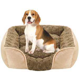 Benutzer definierte hochwertige Samt Nest Bett für Hunde Weiche Winter Fluffy <span class=keywords><strong>Warm</strong></span> Cosy Velvet und Foam <span class=keywords><strong>Pet</strong></span> Schlafs ofa - Product Image 1