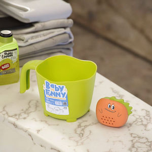 مغرفة مياه للأطفال بتصميم بلاستيكي ملعقة كرتون كوب شامبو للرضع مستدام للاستحمام المنزلي للأطفال - Product Image 3