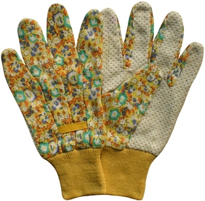 Guantes de algodón de lona para trabajo, para jardinería, para mujeres y niños - Product Image 1