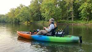 Nouveau design 2026 GHealth Prix usine Pédalo gonflable monoplace certifié CE FCC Portable et pliable pour la <span class=keywords><strong>pêche</strong></span> - Product Image 2