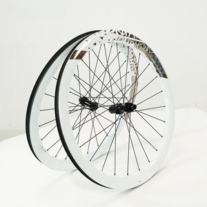 <span class=keywords><strong>700C</strong></span>カーボンディスクブレーキマウンテンレースバイクホイール軽量チューブレスリムシティ道路自転車ホイール - Product Image 2