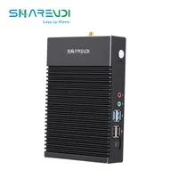 Mini PC con Carcasa de Aluminio Rentable, Compatible con Linux Ubuntu y Windows 11, con Wifi, VGA, HD-MI, Pantalla Dual, Mini PC Industrial