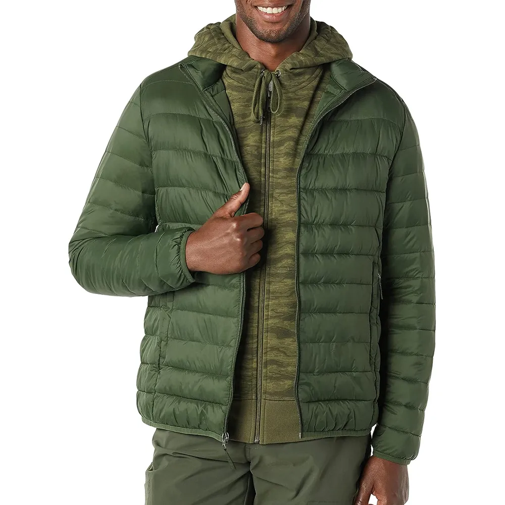 OEM Atacado Melhor Qualidade Homens Windproof Men Puffer Jacket 100% Nylon Made Inverno Quente Puffer Jacket