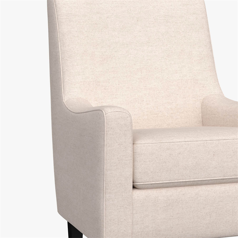 Modern Living Room Chairs Fabric Sofa Home Furniture Isaac Upholstered Armchair