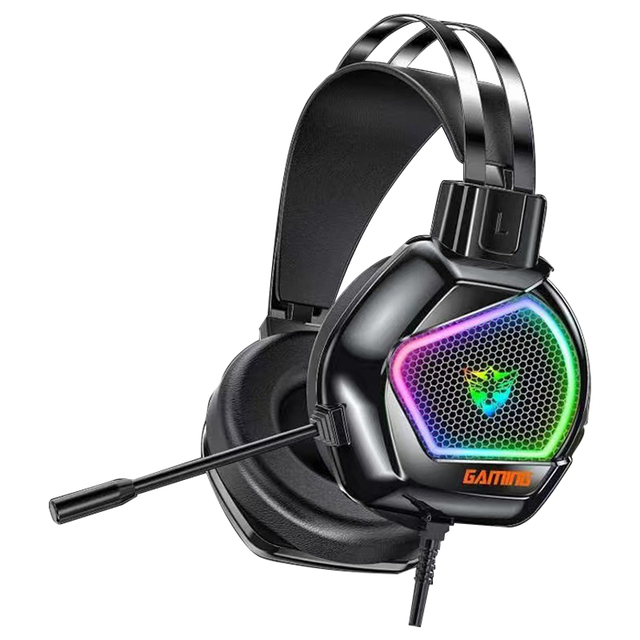 JERTECH Factory G601 Headset RGB Wired Computer PC Phone Noise Cancelling Gaming Headset with Microphone