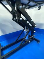 Table de toilettage pour chiens professionnelle, robuste, en acier inoxydable, équipement de toilettage pour animaux de compagnie hydraulique