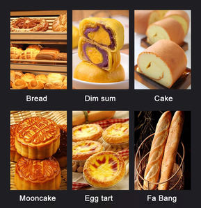 공장 도매 산업 베이커리 베이킹 오븐 레스토랑 5 트레이 회전식 편리한 오븐 열풍 빵 오븐 - Product Image 5