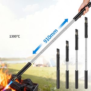 Briquet torche rechargeable au <span class=keywords><strong>butane</strong></span> coupe-vent avec lumière LED, ouvre-<span class=keywords><strong>bouteille</strong></span>, extensible - Product Image 4