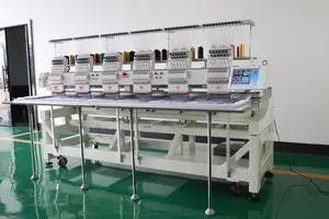 Cap 6 Head Embroidery Machine Commercial Computer Embroidery Machine Multi Head Hat Embroidery Machine
