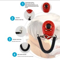 2025 nouveauté chien Clicker jouets Pet formation Clickers obéissance chien chat formation formateur