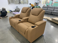 Dernier design d'usine Chaises de cinéma-théâtre de luxe Fauteuil de canapé inclinable Dubai Vip Cinema