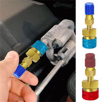 Adaptateurs de connecteur de coupleur rapide A/C R1234YF ensemble automatique de jauge AC de collecteur haut/bas