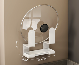 Estante de cocina blanco Ermo, soporte para cuchillos, almacenamiento multifuncional, caja de especias, soporte para cuchillos para colgar en la pared, utensilios de cocina, espátula - Product Image 6
