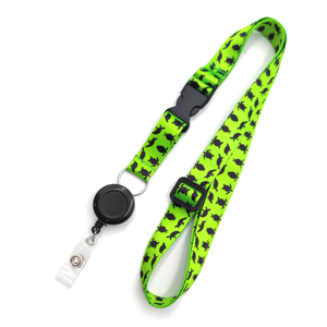 Cordón Retráctil con Porta Identificaciones, Tarjetero, Porta Llaves, Cordones con Clip Retráctil para Identificaciones, Porta Identificaciones de Oficina, Cordones para el Cuello - Product Image 1