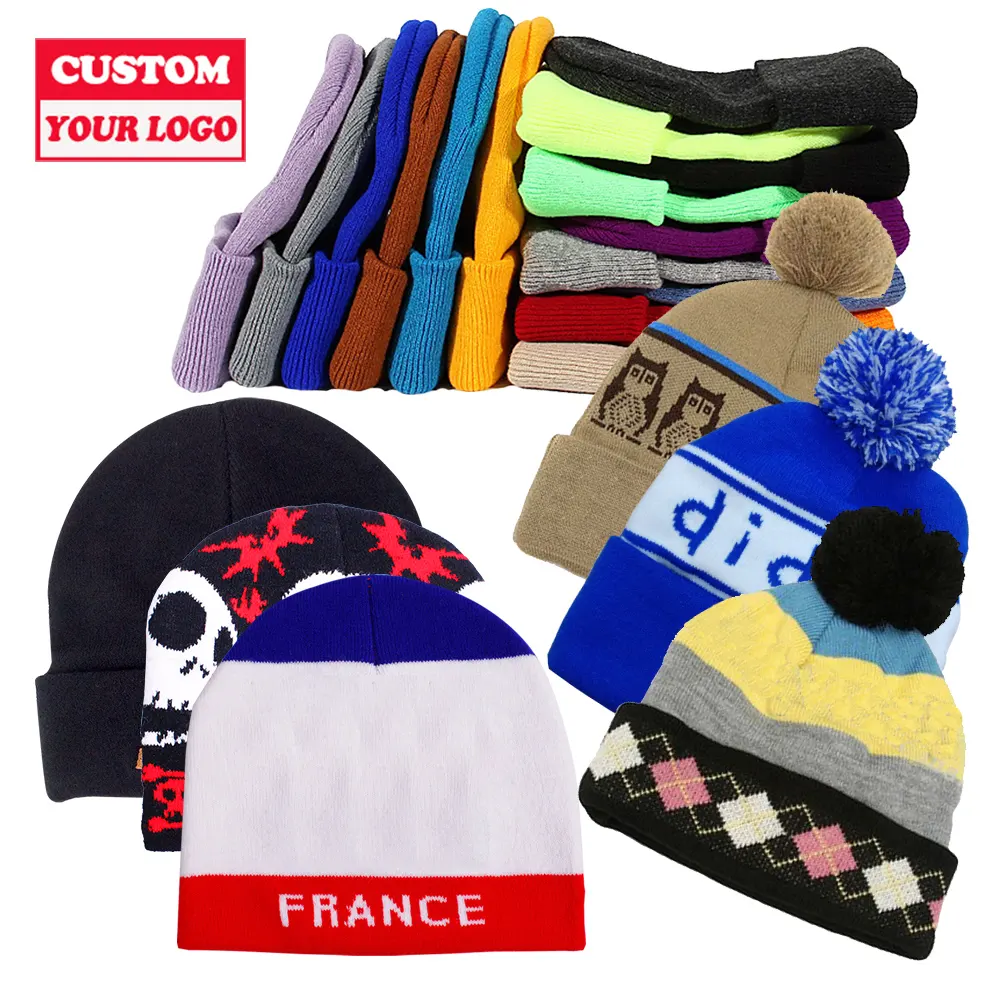 Oem Hersteller Custom Logo Stickerei Hochwertige mehrfarbige Block Winter mütze und Handschuh Set Seiden mützen Bluetooth Beanie