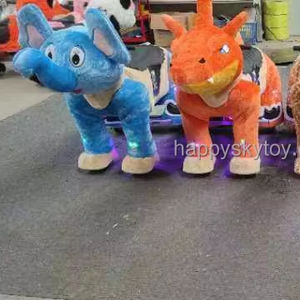 Happysky Scooter électrique haut de gamme en forme d'animal, type cheval, pour enfants, à utiliser dans les centres commerciaux, MOQ 1 pièce - Product Image 2