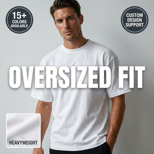 T-Shirt Oversize in <span class=keywords><strong>Cotone</strong></span> 230gsm OEM, Stampa DTG, Spalle Scese, Collo Rotondo, Maglietta Streetwear Personalizzata - Product Image 3