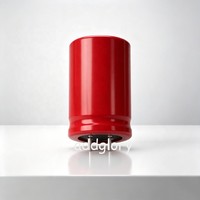 Condensateur électrolytique en aluminium à clipser Itel/cond série ACC 100V4700UF, coque rouge, filtre, alimentation, contrôle de refroidisseur, Italie