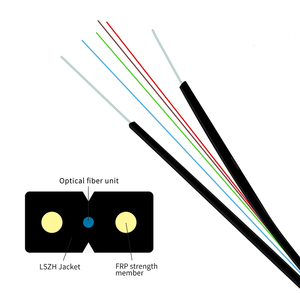 OWIRE GJX(F)H Cable de fibra óptica ignífugo Cable de caída de ancho de banda alto para proyectos de cableado FTTH de apartamento elevador interior para - Product Image 4