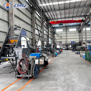 Pompe à béton à moteur diesel électrique sur remorque Corey, livraison rapide, garantie 24 mois, débit de 40 m/h, haute efficacité - Product Image 5