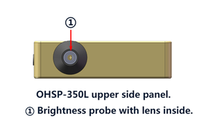 เครื่องวัดความสว่างสเปกตรัมแบบพกพา OHSP350L สเปกโตรมิเตอร์แบบมือถือ ไฟ LED - Product Image 3