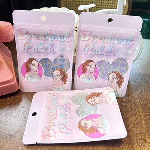 Parches coreanos hidrocoloides impermeables con forma de corazón y purpurina para el <span class=keywords><strong>tratamiento</strong></span> localizado del acné, antiacné, para espinillas y manchas. - Product Image 6