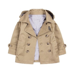 Manteau Trench Kaki pour Enfants, Vêtements Tunique pour Enfants, Fournisseur Chinois - Product Image 1